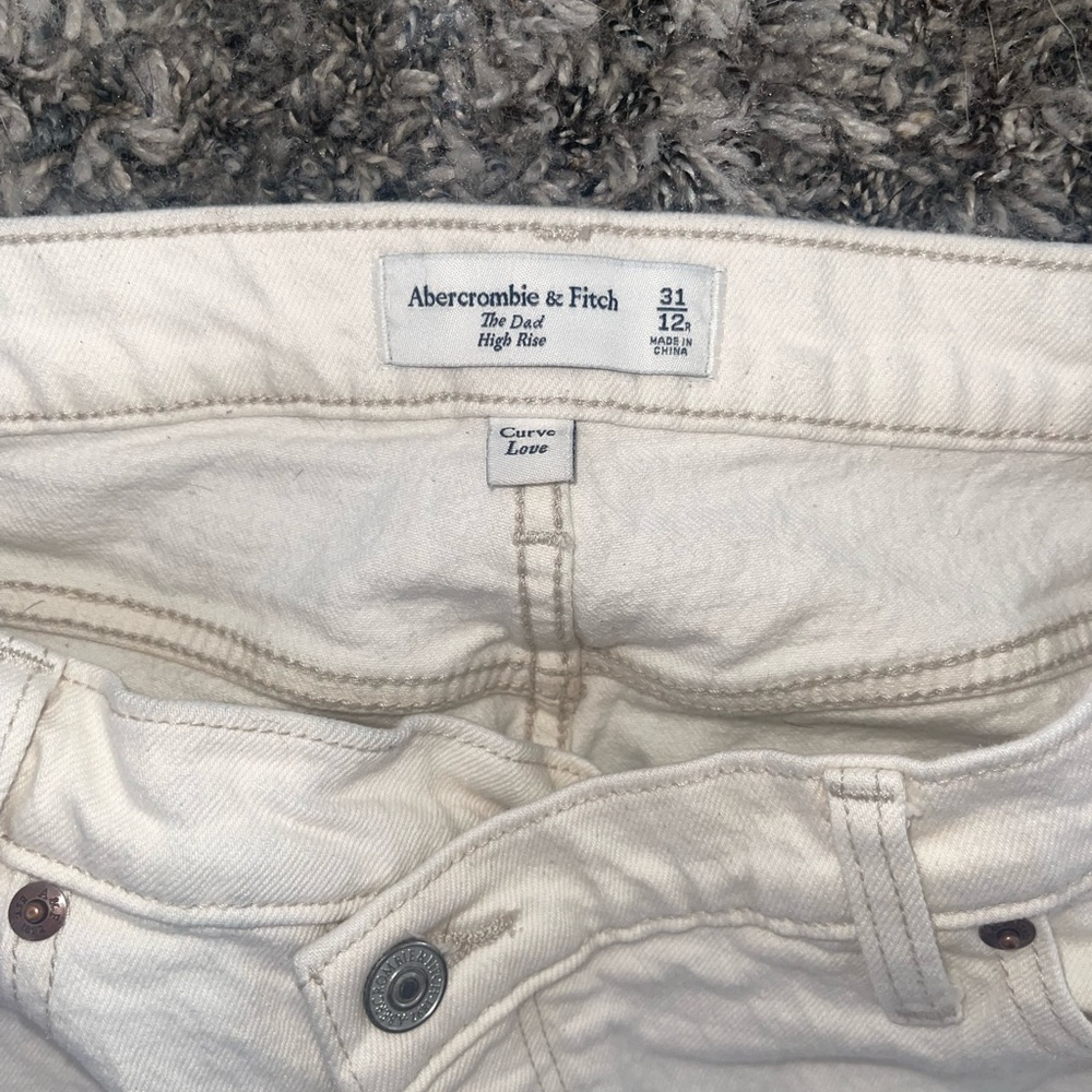 Abercrombie Curve Love Dad Jeans